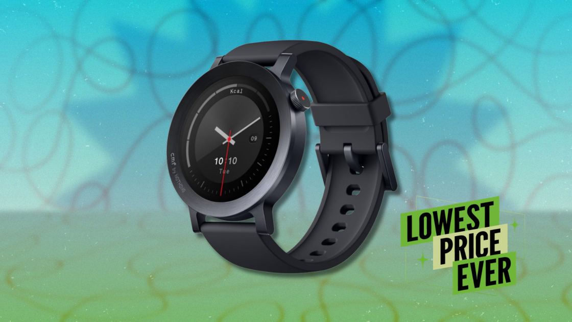 This 'Nothing' Fitness Smartwatch Is $62 Ahead of Prime Day