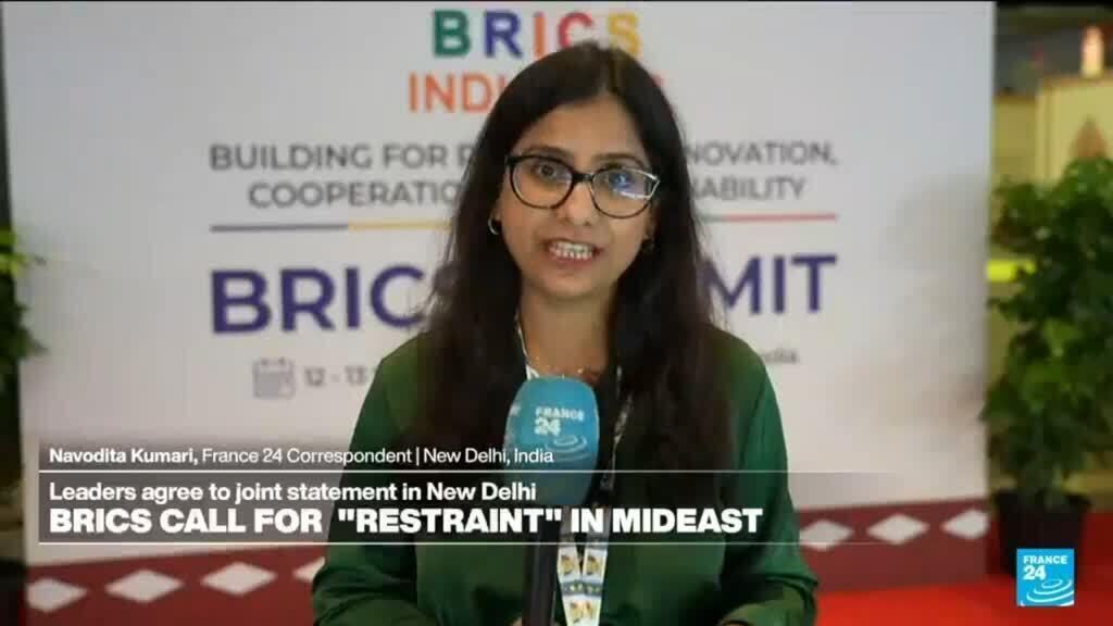 BRICS nations urge 'maximum restraint' in Middle East war