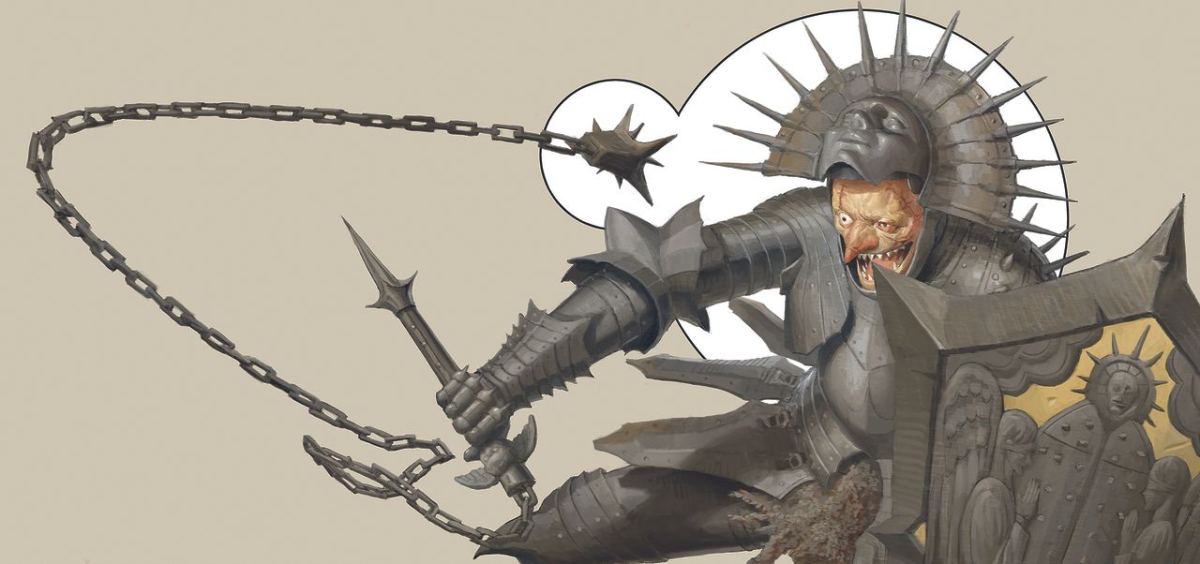  “Ideas for my art come from different places. In this case, I was inspired by an iron maiden paired with a goblin who takes great zeal in his work” 