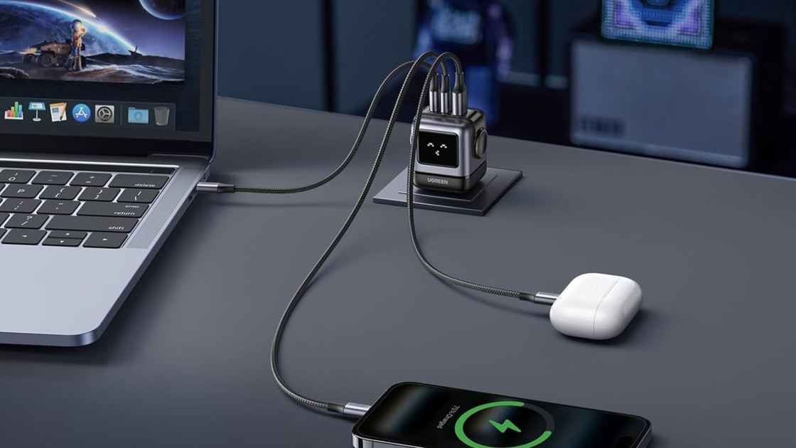 UGREEN’s Uno 65W GaN charger is just $34 right now, and it’s kind of cute