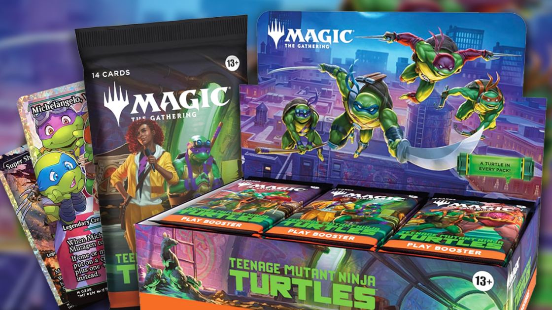 Magic's TMNT Booster Box Preorders Drop Back to All-Time Low Price Ready for Release Day