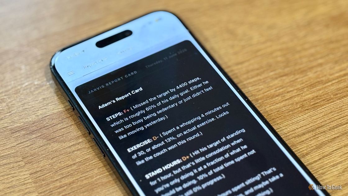 My smart home sends me a brutally honest report card every day—here's how I set it up with a local LLM