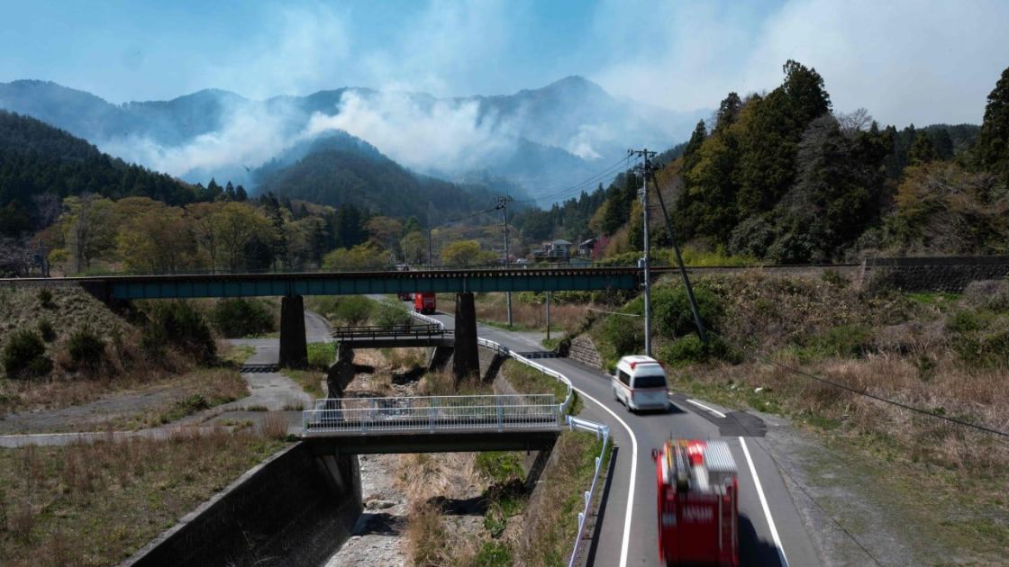 Wildfires in Japan’s north worsen, 1,400 firefighters deployed