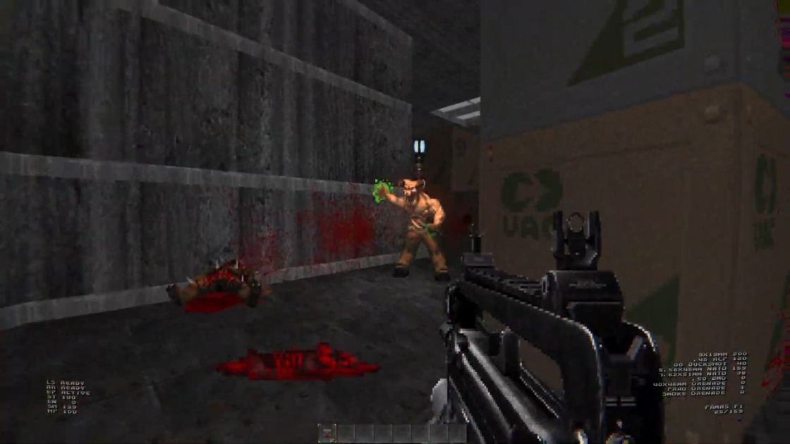  This mod transforms Doom into a terrifying tactical shooter, and it's partly inspired by another PC gaming classic 