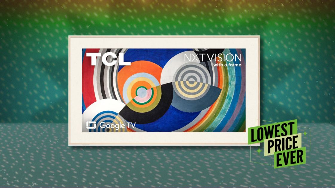 TCL's More Affordable Take on 'The Frame' TV Is Nearly $600 Off Right Now