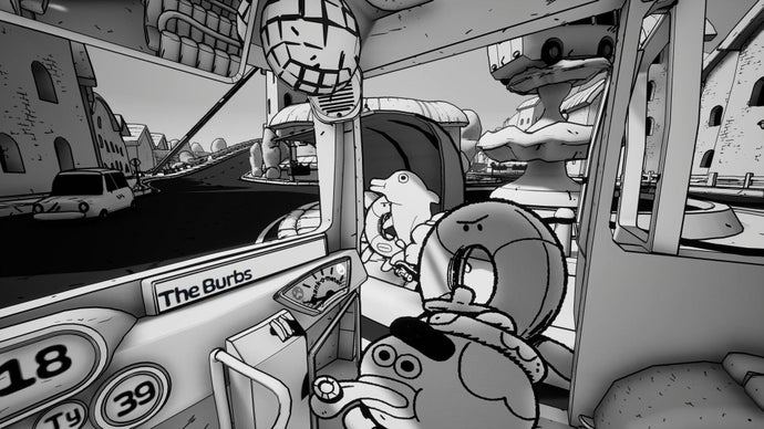 Double Fine's releasing its next game, Thank You Bus Driver, just months after splitting from Xbox