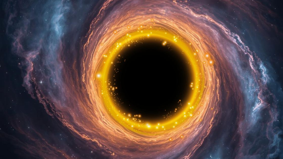  Black hole's 'point of no escape' studied with the loudest gravitational waves ever heard 