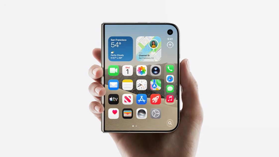 The iPhone Duo’s odd shape actually has a very cool name