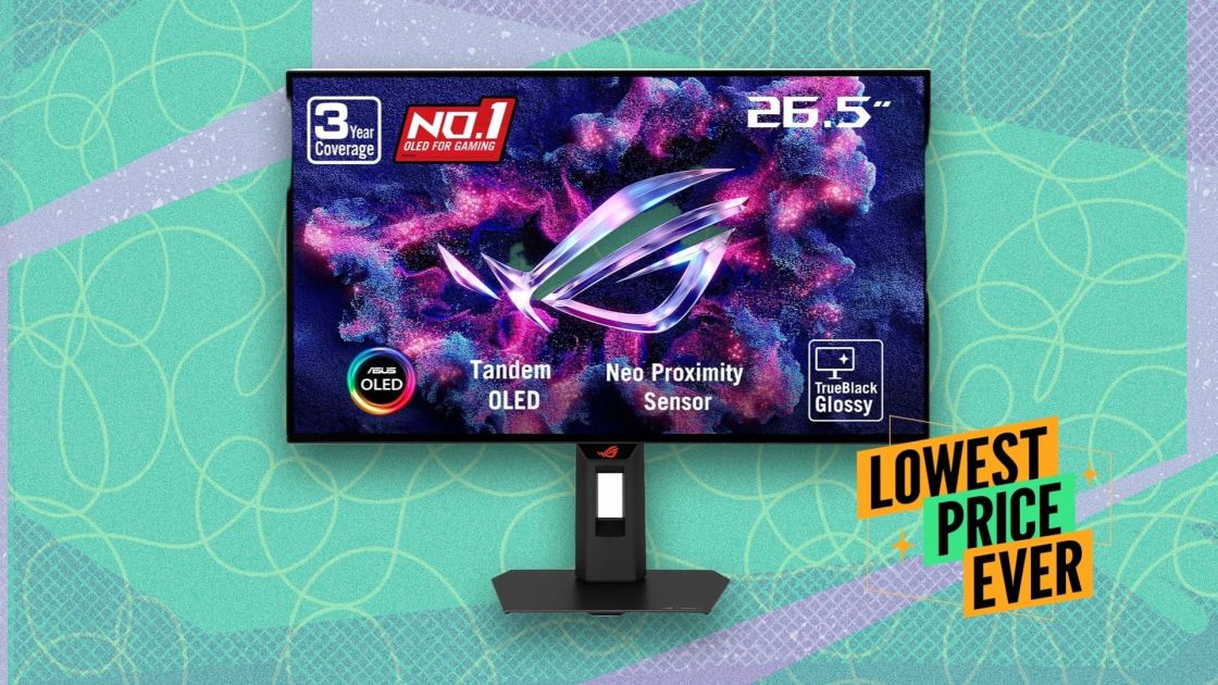 This Super Fast ASUS OLED Gaming Monitor Is $100 Off Right Now