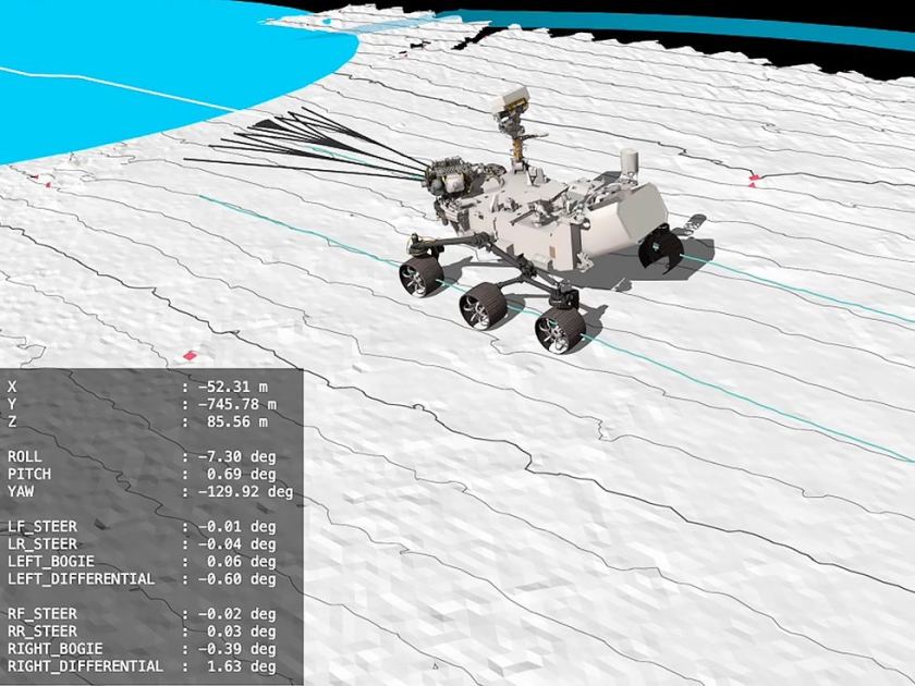 NASA Let AI Drive the Perseverance Rover