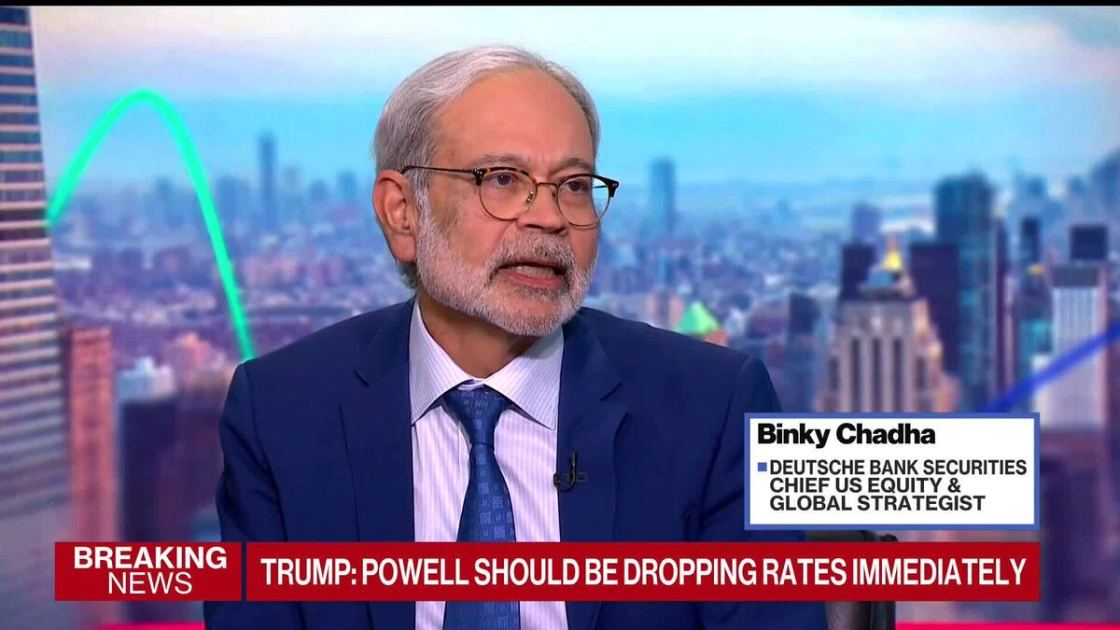 Deutsche Bank's Chadha Cautions Against Fed Rate Cuts