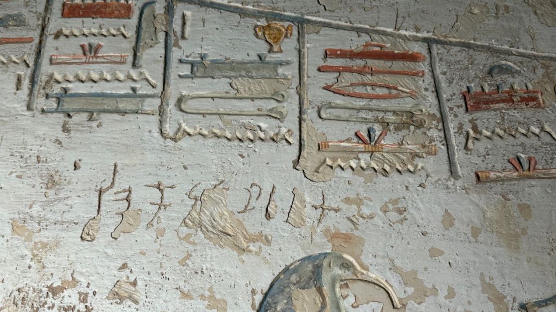  'Cikai Korran came here and saw': Visitors from India graffitied dozens of Egyptian tombs 2,000 years ago 