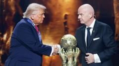 Trump confirms he asked Fifa boss for review of US striker's ban