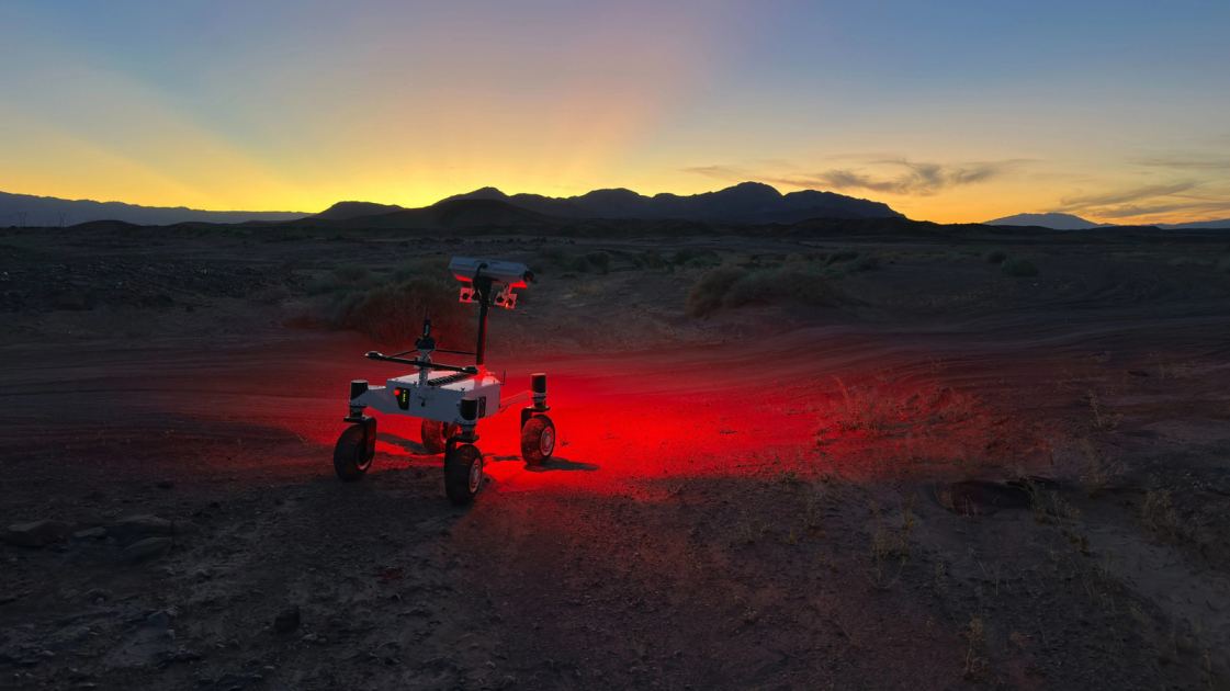 NASA is testing a rover that can drive faster and lift its wheels to climb obstacles