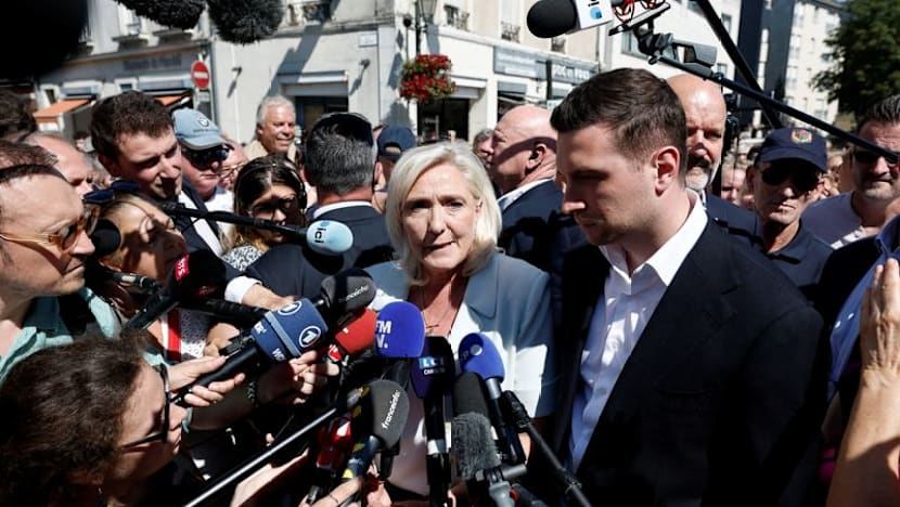 French far right accuses left of threatening "civil peace" if Le Pen wins