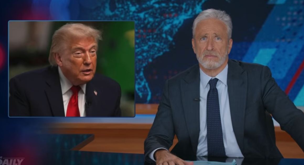 Jon Stewart Slams Donald Trump as an ‘Incredibly Fragile Man-Baby’ For Storming Out of ‘Meet the Press’ Interview