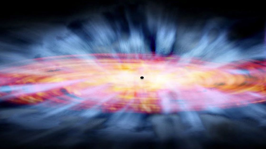  These record-breaking black hole winds could create a category 79 hurricane on Earth 