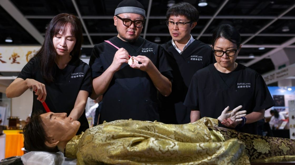 Dignity for the dead: 6 Hongkongers form city’s first corpse restoration team