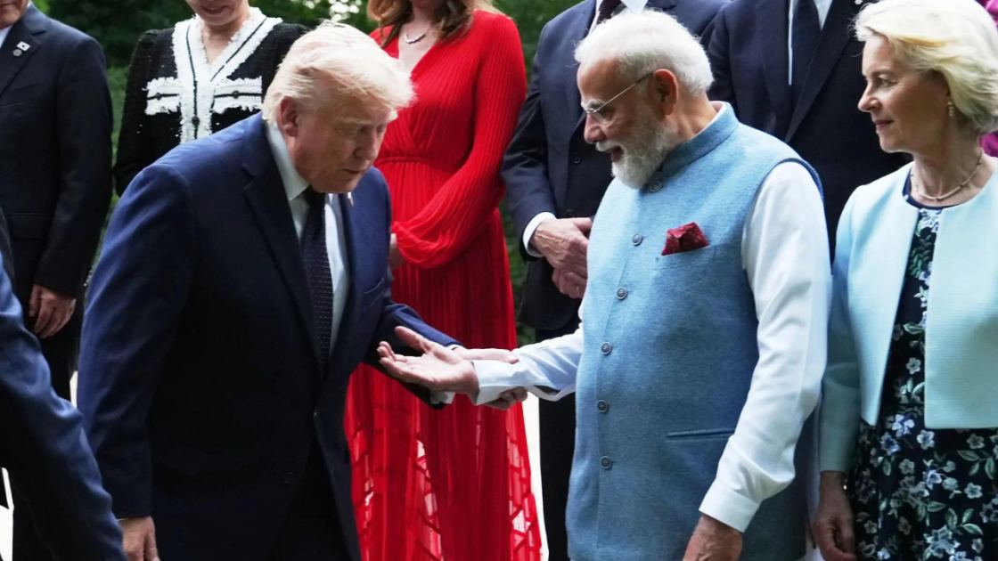 PM Modi meets Trump after 16 months, with a handshake, not a hug