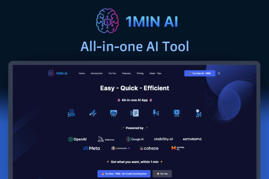Stop juggling AI apps: 1minAI puts ChatGPT and more in one place