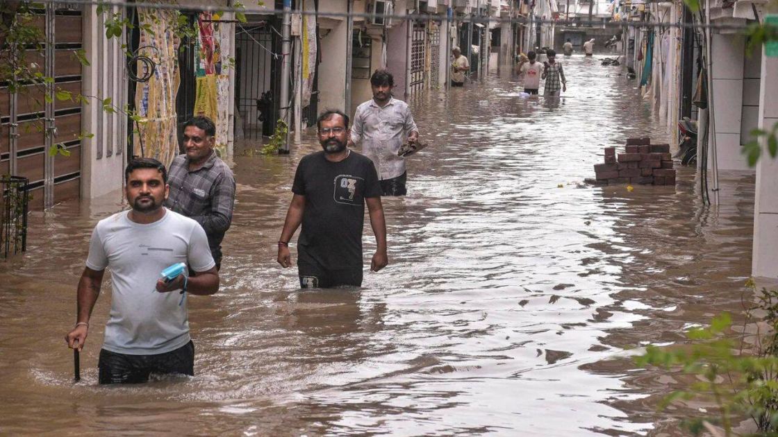 Monsoon covers entire India, chaos ensues: 10 videos capture waterlogging, jams &amp; destruction