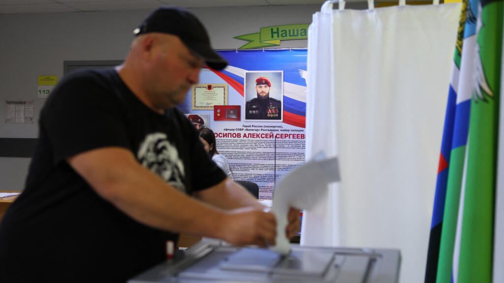 Live: Russian election enters final day in shadow of war in Ukraine