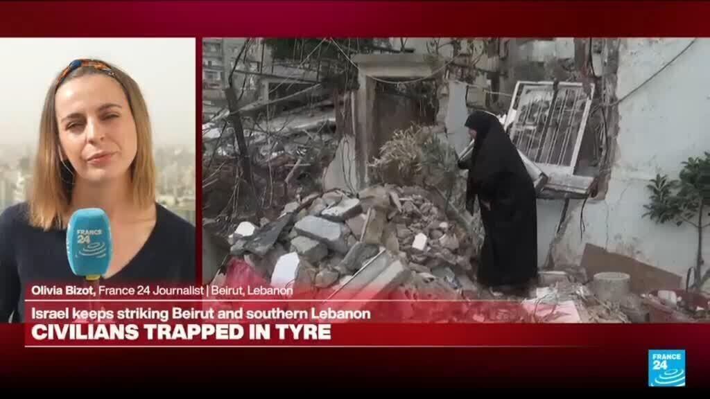Several injured by Israeli strikes on Lebanese city Tyre