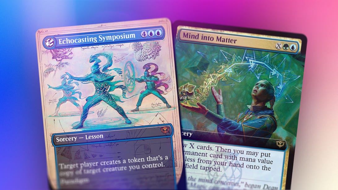 I'm Stoked to Show Secrets of Strixhaven's Blue Paradigm Card in These Exclusive Previews