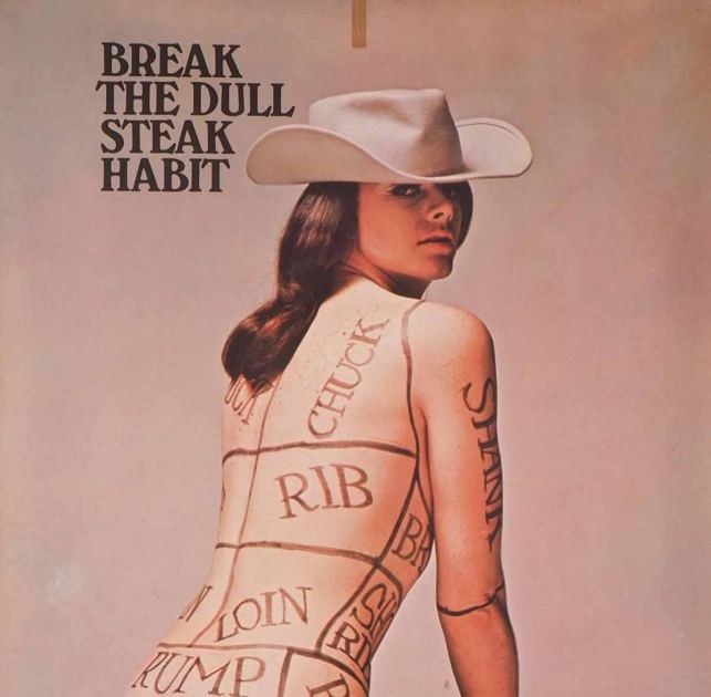 How a naked steakhouse ad became a feminist protest poster