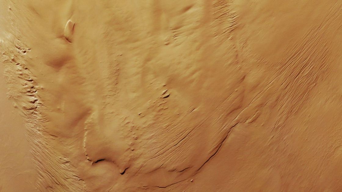  Windblown yardangs on Mars | Space photo of the day for Oct. 15, 2026 