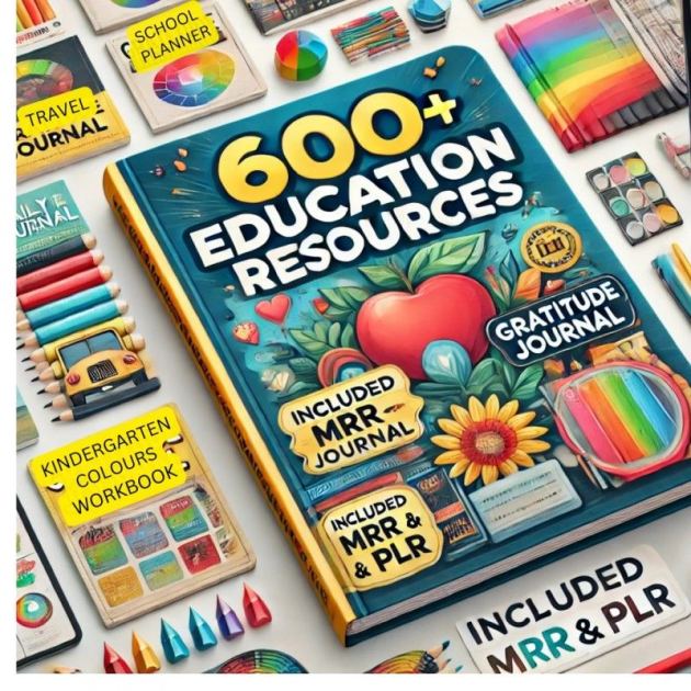 Buy 600 + KIDS EDUCATION RESOURCES PLR & MLR by E Market on Selar