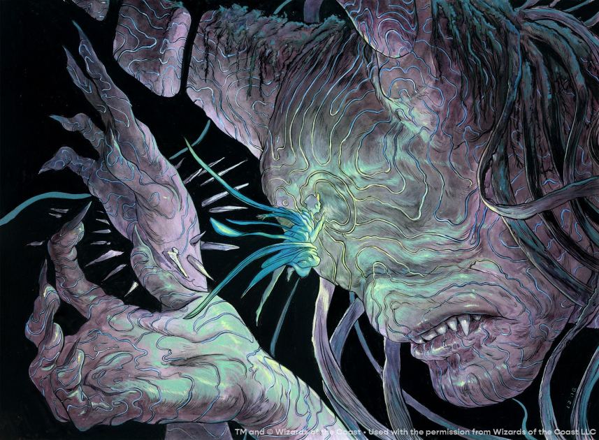 Magic artist Elliott Lang explains the surreal secrets behind his new Strixhaven cards