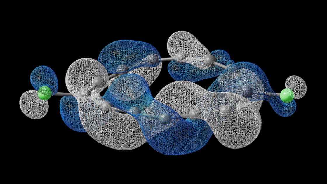 Quantum computing meets the Möbius molecule