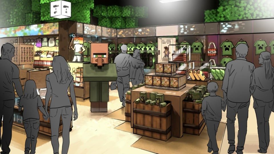 Minecraft World Is A New Theme Park With Its Own Roller Coaster Coming In 2027