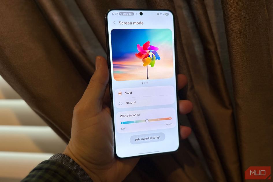 I switched my phone to natural colors and can't unsee how fake vivid mode looks