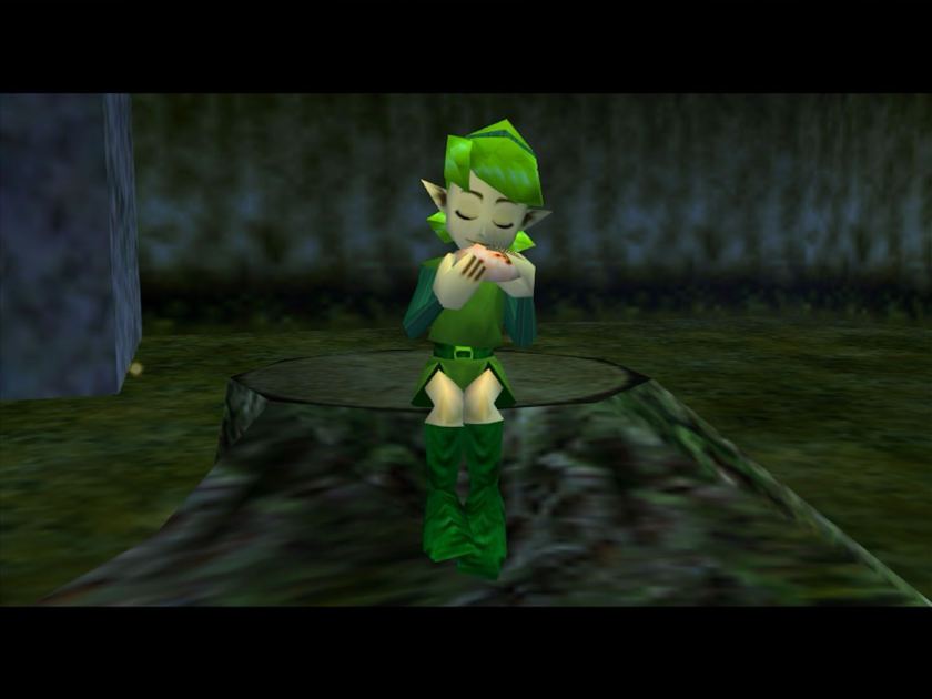 How to get through the Lost Woods in Zelda: Ocarina of Time