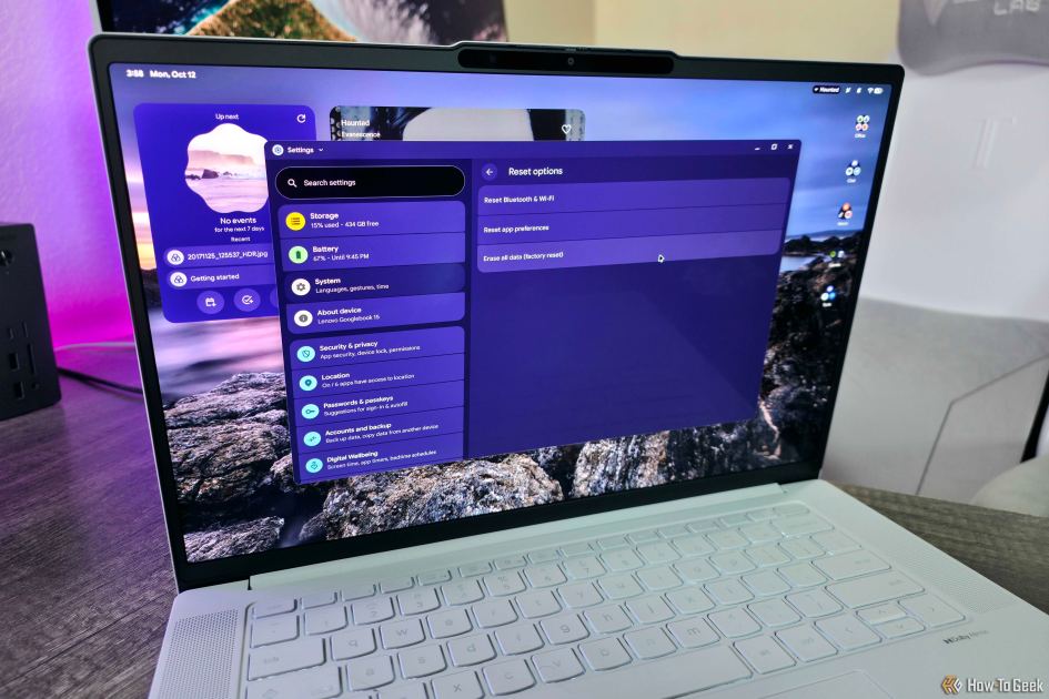 How to factory reset your Googlebook