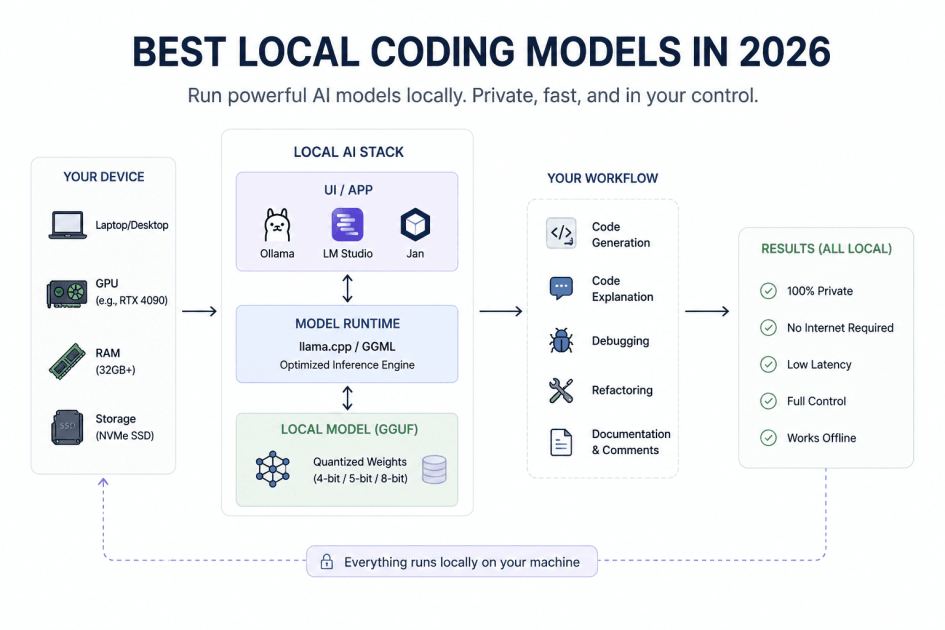 Top 7 Coding Models You Can Run Locally in 2026