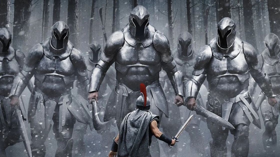  Those biceps on The Odyssey poster aren't Matt Damon's – and they aren't even a man's 