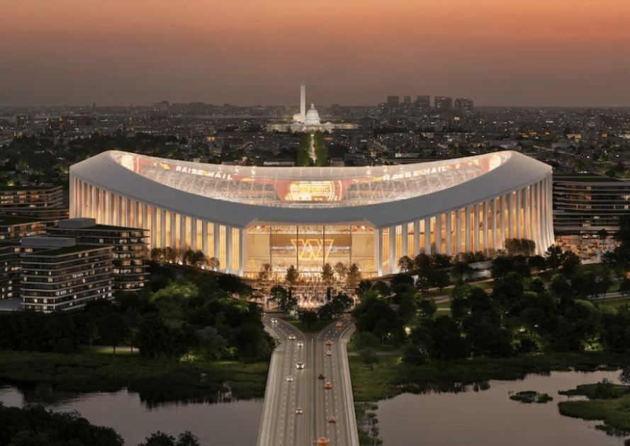 Washington Commanders give first look at the new stadium design
