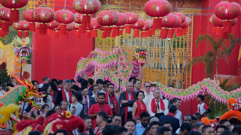 From Lunar New Year prayers to high-tech displays, millions usher in the Year of the Horse