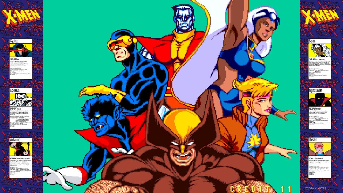 Retro Marvel collection announced with X-Men arcade game
