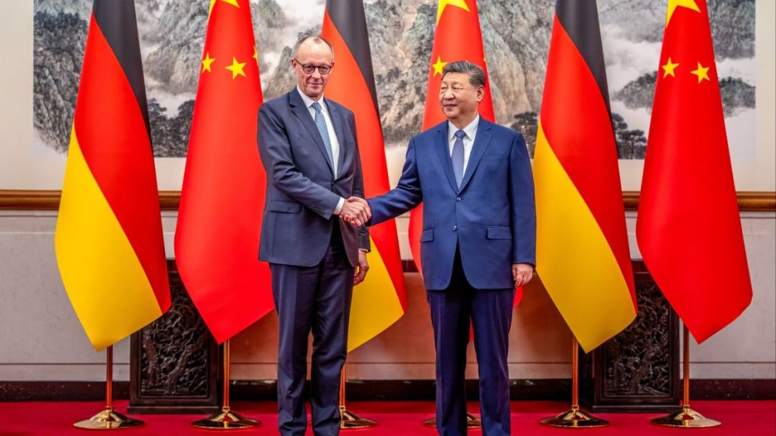 In meeting with Merz, Xi urges efforts to advance China-Germany ties to ‘new levels’