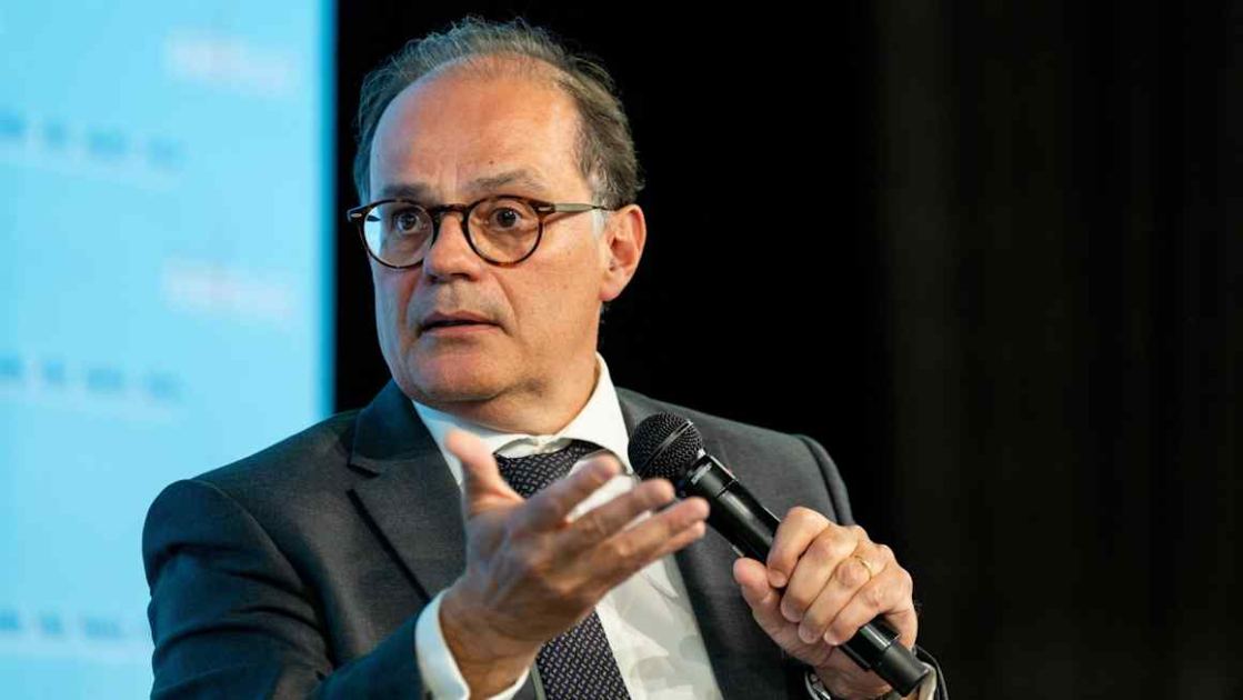 French central bank head warns country at risk of being ‘strangled by interest rates’