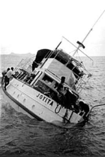 A ship found drifting in the Pacific was still afloat but all 25 passengers had vanished