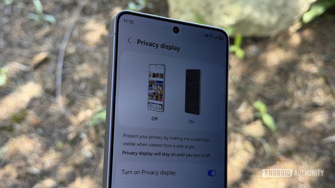 Privacy Display on the Galaxy S27 Ultra could pick up this handy new trick