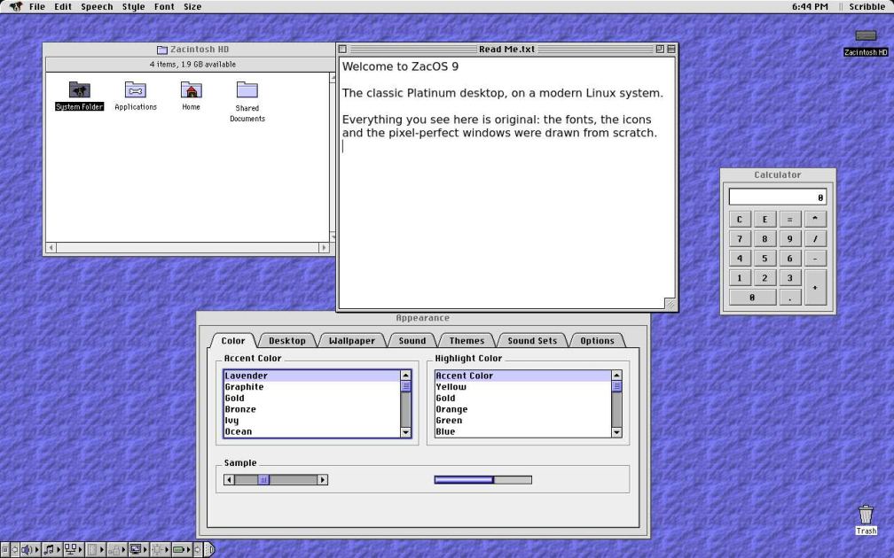 How to turn modern Linux into an old Mac
