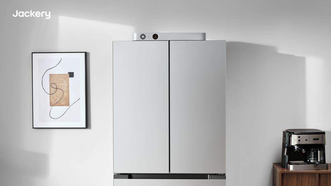 Jackery's Thinnest Power Station Fits Tight Corners and Keeps Your Fridge Running