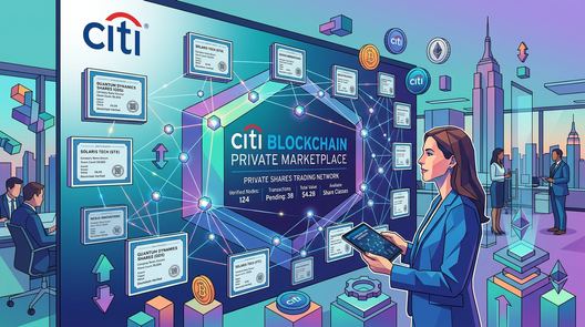 Citi launches blockchain marketplace for private companies shares: Report