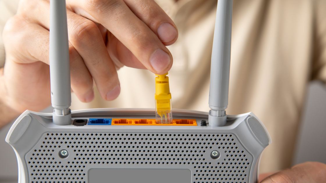 What you can do when your Ethernet cable gets stuck